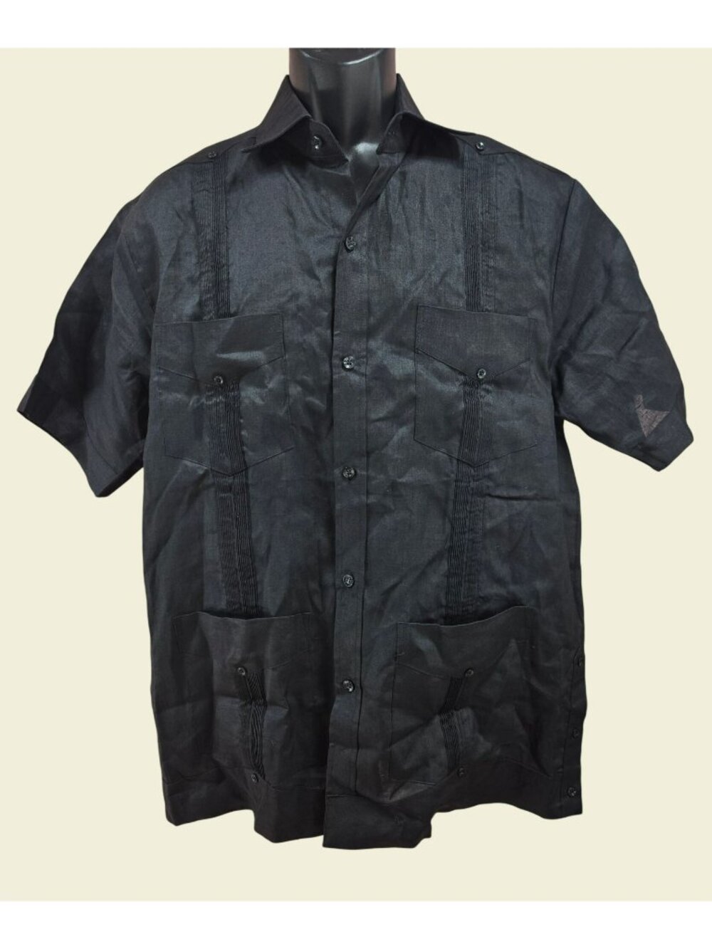 Mojito Collection Titos Vodka Mens Guayabera Shirt Large NWT